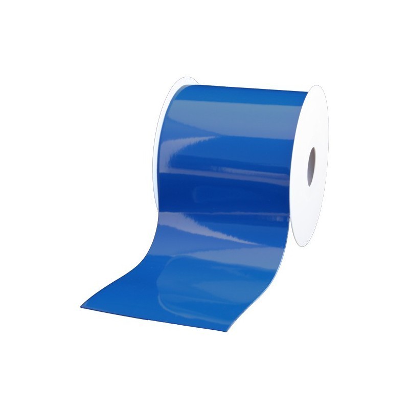 Ruban adhésif plastique 50mm*66m - couleur unie - bleu foncé