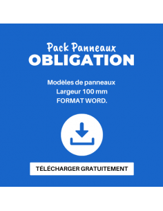 Panneaux OBLIGATIONS - Fichier à télécharger