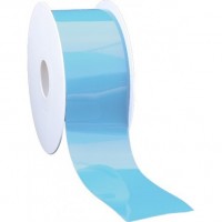 Ruban adhésif plastique 50mm*66m - couleur unie - bleu clair